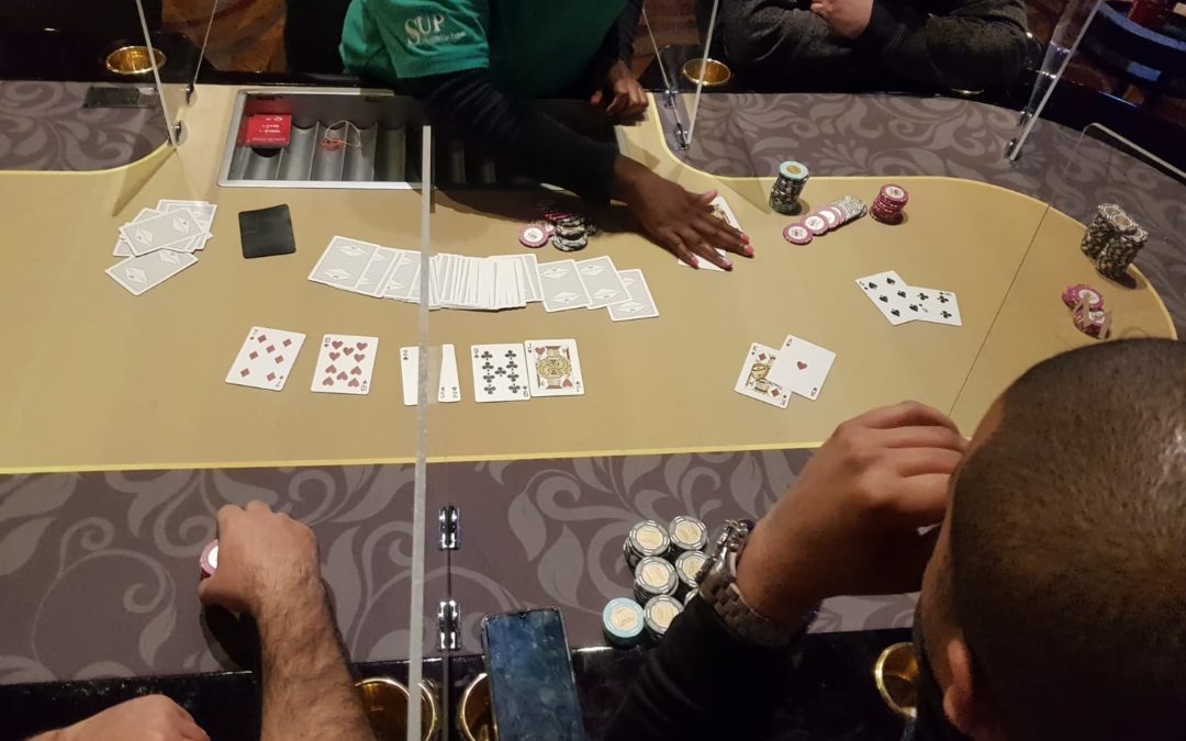 Moon wins a 3 way ALL-IN!!!