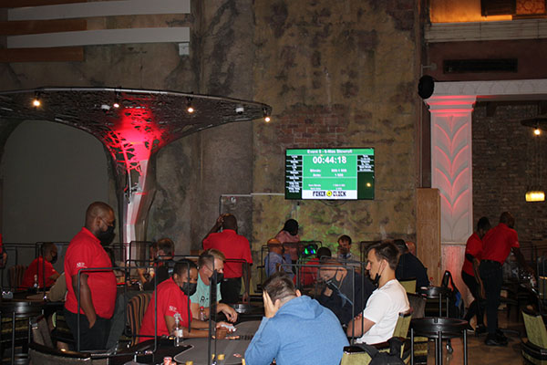 We currently have 20 players in. Late Reg 13H15!