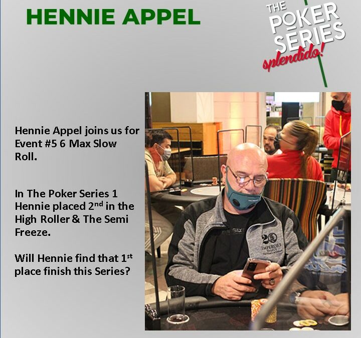 Hennie Appel joins us!