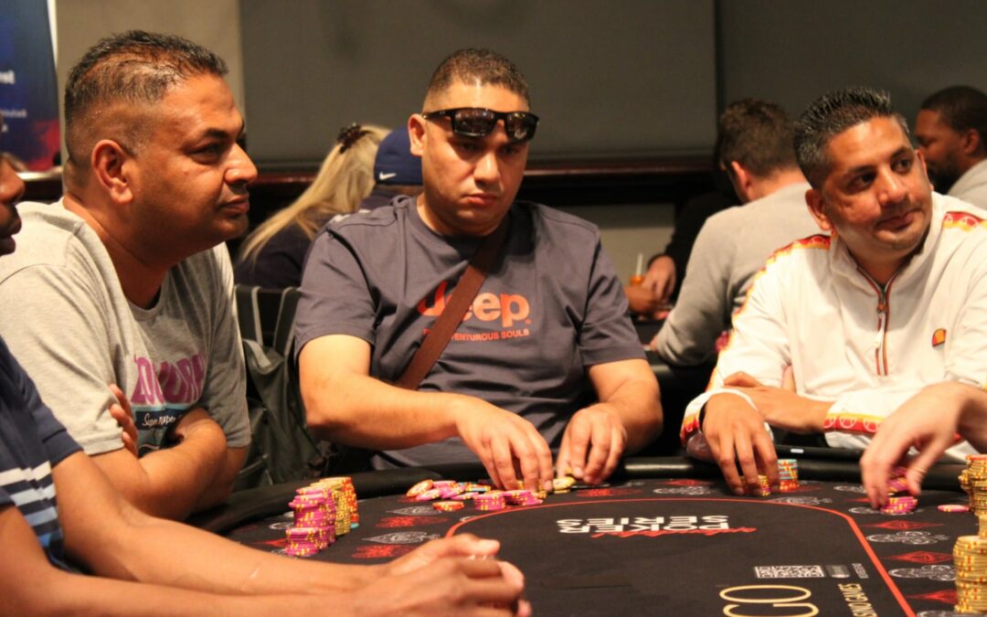 Giovanni Doubles his stack!